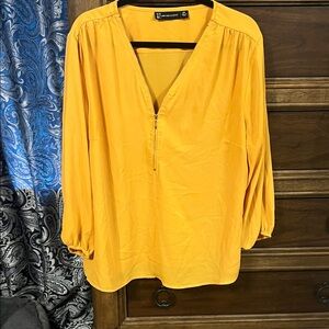 Ny & Co. Yellow Women's Top